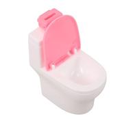 HONITANO Realistic Dollhouse Toilet Paper Holder Simulated Bathroom Accessory for Plastic Miniature Furniture for Pretend Play and Dollhouse Decoration