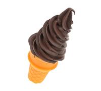 HONITANO Realistic Ice Cream Model Lifelike Ice Cream Decoration for Desktop Display Photo Props and Early Education for Retail Displays and Themed Events