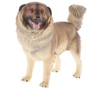 HONITANO Realistic Shepherd Dog Model Plastic Figurine Lightweight Simulated Dog Statue for Home Office Decor Fathers Day