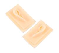 HONITANO Realistic Silicone Ear Models for Teaching Medical Students Reusable Human Ear Simulation with Smooth Texture for Anatomy Demonstration