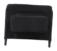 HONITANO Removable Wheelchair Backrest Extension with Neck Extender Durable Carbon Steel and Mesh Cloth High for Neck and Head Alignment Easy Installation for Manual Wheelchairs