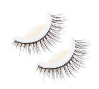 HONITANO Reusable Thick Self Adhesive Eyelashes Natural Long Fake Lashes Makeup Extension Tools with Spare Glue Strips for Party Wedding Daily Use