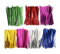 HONITANO Reusable Twist Ties for Bags Sealing Straps in Vivid Colors Flexible Bread Ties for Household Office DIY Crafts Wire and Cable Organizer