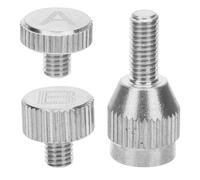 HONITANO Saxophone Neck Screws Metal Threaded Bend Neck Repair Parts for Soprano Alto Tenor Sax Replacement Easy Install Silver