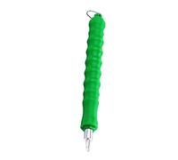 HONITANO Semi Automatic Rebar Tie Wire Twisting Tool with Rubber Grip Handle Heavy Duty Straight Hook for Quick Pull Tying Reduces Hand Fatigue Easy Operation for Construction Use Green