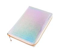 HONITANO Shiny Nail Stamping Plate Storage Bag with Zipper Holds Up to Nail Art Printing Molds Stylish Manicure Template Organizer for Women