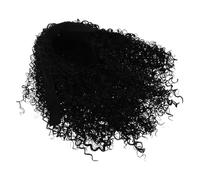 HONITANO Short Curly Synthetic Wig with Headband for Women Heat Resistant Comfortable Fit Stylish Hairpiece for Halloween Cosplay Parties and Everyday Use