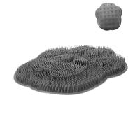 HONITANO Shower Foot Scrubber Pad Suction Cup Silicone Foot Clean Mat Massage Cushion for Bath for Exfoliation