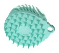 HONITANO Silicone Shower Brush Double-Sided Soft Sensory Bathing Brush for Body Scrubber Green Bath Body Massage Tool