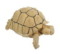 HONITANO Simulation Turtle Figurine for Educational Play Realistic Tortoise Model for Garden and Home Decoration Versatile Animal Learning Sulcata Turtle Model