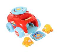 HONITANO Small Inertial Slide Car for Boys and Push and Go Vehicle with Bright Colors and Cartoon Design Early Learning Fun Favor for Brain Development