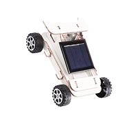 HONITANO Solar Energy Powered Car DIY Kit for Educational Playset Hands Stem Science Experiment Safe Non Toxic Materials Early Learning Solar Car Model for Creative Thinking and Outdoor Fun