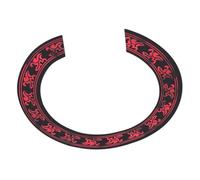 HONITANO Solid Veneer Guitar Sound Decal Sticker Curved Inlay for Acoustic Classical Guitars Easy to Install Wooden Rosette Decoration for Musical Instruments