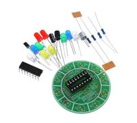 HONITANO Sound-sensitive Rotating LED Light Kit with Colorful Water Flowing Effect Easy DIY Assembly Electronic Lamp for Science Experiments and Solder Practice Training