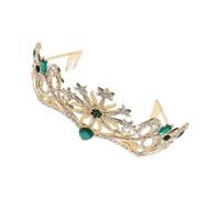 HONITANO Sparkling Bridal Crown Tiara Rhinestone Wedding Headband for Brides Birthday Queen Crown Prom Hair Accessory with Elegant Design and Versatile Styling