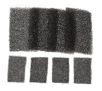 HONITANO Special Effect Makeup Sponge 16pcs 4x6x1cm Scar Wounds Black Stipple Sponge Halloween Body Face Paint Supply