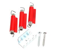 HONITANO St Tremolo Spring for Electric Acoustic Guitar Bridge Parts Metal Tremolo Saddle Springs with Claws and Mounting Screws Strong Tension Replacement Kit for Guitar Repair and Upgrade