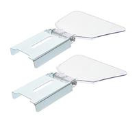 HONITANO Stainless Steel Bench Shield Dust Guard Plate for Table Grinder Rust Resistant Protective Grinding Shield Easy to Install Replacement Guard Compatible with Bench Machines