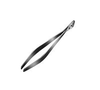 HONITANO Stainless Steel Manual Tweezer for Hair and Fish Bone Removal Lightweight Portable Hair Tweezer with Flat Collet Durable Rust Resistant Kitchen Tool