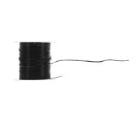 HONITANO Stretchy Crystal String Elastic Thread Cord 0.8mm Nylon Black 10m for Bracelets and Hair Extensions Secure Natural Look Seamless Hair Braiding for Everyday Life and Parties