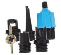 HONITANO Sup Pump Adaptor with Strong Sealing Leakage Air Compressor Adapter for Inflatable Kayak Paddle Board Boat Blue Multifunctional Converter