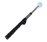 HONITANO Telescopic Golf Swing Trainer with Slip Grip for Beginners Rod Strength Trainer Enhances Swing Mechanics and Timing Golf Training Aid for Core Muscle Development
