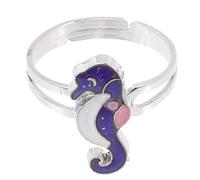 HONITANO Thermochromic Ring Seahorse Open Adjustable Zinc Alloy Women