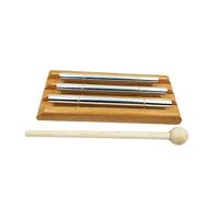 HONITANO Three-tone Wind Chime Trio Chime for Boy Girl Wooden Xylophone Percussion Musical Toy Metal Tubes for Boy Girl and Music Education at Home Preschool