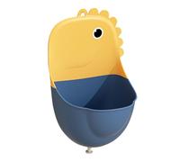 HONITANO Toddler Urinal for Boys, Stand-to-Pee Potty Training Toilet, Wall-Mounted Blue Plastic Urinal for Baby Boys’ Toilet Training