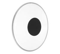 HONITANO Transparent Drum Skin Replacement with Reinforcement Dot Overtone Ring Durable Drum Head for Versatile Music Styles Occasions Compatible with Various Kits