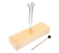 HONITANO Tuning Fork Sound Box Wood Mallet for Meditation Practices Includes Tuning Fork Resonance Box and Percussion Mallet