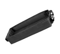 HONITANO Universal Black Canvas Stroller Tray Holder with Cup Holder for Baby Carriage and Toddler Strollers, Lightweight and Convenient Eating Accessory for Parents on The Go