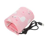 HONITANO USB Portable Milk Warmer Bag for Bottles Wear Resistant Insulated Bottle Sleeve with Heat Preservation Safe Structure for Travel Go Breastmilk Warming