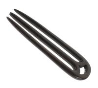 HONITANO Vintage Black Sandalwood Toothed Hair Chopsticks Retro Hairpin for Women Hair Stick Styling Accessory for Casual Parties and Celebrations