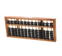 HONITANO Vintage Design Wooden Abacus for Students Rod Educational Counting Brain Developing Mathematical Tool for Early Learning and Calculation Practice