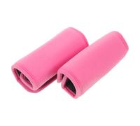 HONITANO Walker Handle Grip Covers for Elderly - Soft Padded Anti-Freeze Cushions, Universal Walker and Wheelchair Hand Grip Sleeves, 1 Pair Pink Mobility Aid Accessories