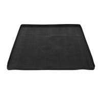 HONITANO Washing Machine Drain Pan: Washer and Dryer Covers for the Top - Silicone Dryer Top Protector Mat for Laundry & Kitchen - Laundry Room Organization Black