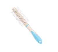 HONITANO Wheat Straw Curly Hair Comb Lightweight Candy-colored Roller Brush Styling Tool for Firm Grip Wet Hands for Curly Hair Styling and Daily Use