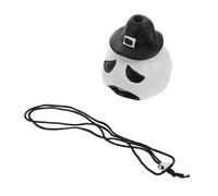 HONITANO White Aztaka Death Ghost Whistle Lightweight Portable Mexican Musical Instrument with Eerie Human Like Screams for Halloween Parties Pranks and Spooky Ambiance Creation