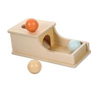 HONITANO Wooden Educational Coin Box for Hand Eye Coordination and Fine Motor Skills Development Preschool Learning Aid for Logical Thinking and Creativity Cognitive Play for Boys