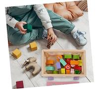 HONITANO Wooden Shape Sorter Car for Educational Cognitive Plaything with Animal Blocks Pink Intelligence Building for Hand Eye Coordination and Early Learning Development