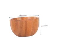 HONITANO Wooden Shaving Soap Bowl for Men Natural Wood Shave Soap Dish with Rich Lather Foam Generation Smooth Shave Tool Portable Beard Care for Bathroom and Travel Use