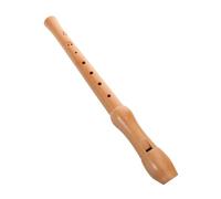 HONITANO Wooden Soprano Recorder Wind Instrument for Beginners Practice and Performance Natural Wood Construction Producing Clear Tone Portable Vertical Flute for Music Learning and Skill