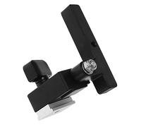 HONITANO Woodworking T Track Limiter Block with Square Handle Fence Flip Stop for Miter Track Durable DIY Stopper for Table Saw T Slot Easy Sliding Clamp Tool