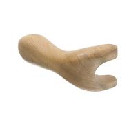 HONITANO Y-shaped Sandalwood Gua Sha Scraping Plate Natural Wooden Massaging Scraper Tool for Acupuncture Therapy and Trigger Point Treatment on Face, Arm, and Back