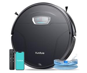 HONITURE Robot Vacuum Cleaner with Mop, 8000Pa Ultra Strong Suction, G20 PRO Robotic Vacuums with Auto Carpet Boost, Alexa/WiFi/APP, Super Thin Robot Hoover, Ideal for Pet Hair Hard Floor