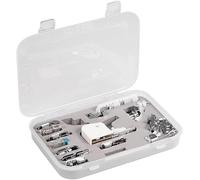 Honiwu 15pcs Sewing Machine Feet, Sewing Machine Accessories, Sewing Machine Presser Walking Feet Kit Compatible for Brother,Janome, Singer and Other Multifunctional Sewing Machine