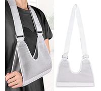 Honiwu Arm Sling, Breathable Sling for Arm Support, Arm Sling for Shoulder Injury, with Adjustable Arm Support Straps, for Broken Wrist Shoulder Injury (30.5 x 22cm / 12 x 8.7in)