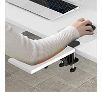 HONJIE Computer arm Support Bracket, Suitable for Office desks, Sturdy Mouse arm Support, Computer Desk Extender, Suitable for Home and Office