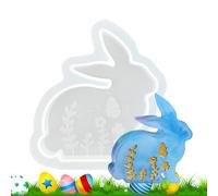 HonJiekomy Easter Silicone Molds - Handmade Easy Release Decoration Mould,Easter Bunny Candle Mold | for Candles Holiday Christmas Halloween Valentine's Day Birthday Wedding Party Dessert